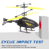 Hélicoptère RC AiJH, jouet volant d'intérieur, contrôle par induction infrarouge, commande à la main, mini avion télécommandé pour enfants