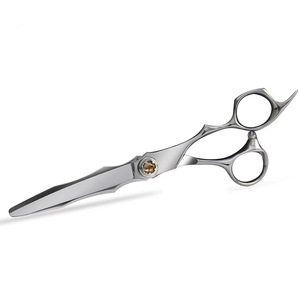 Ciseaux de coiffure professionnels en gros en acier VG10, ciseaux de barbier avec vis en or rose et lames en acier inoxydable - Product Image 1