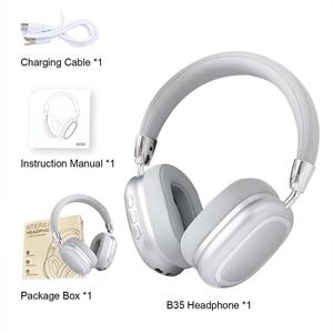 Vente chaude B35 pas cher écouteurs V5.3 sans fil antibruit <span class=keywords><strong>casque</strong></span> de jeu TWS ANC <span class=keywords><strong>casque</strong></span> avec microphone - Product Image 2