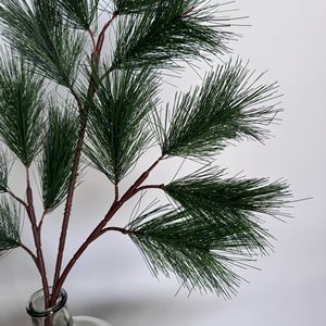 Branches de pin artificielles Jinxi 30cm-100cm en plastique écologiques pour décorations de Noël et accessoires de mariage - Product Image 4
