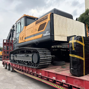 Crawler <strong>Excavator</strong> HX340HD HX340 34ton HYUNDAI Digger Huge Type Super Engine Performance for Algeria Best Price Hot Sale - Product Image 1