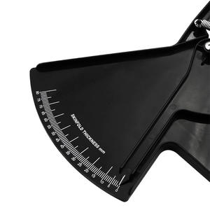 80mm Skinfold Bodyfat Bremssättel Körperfett Bremssattel Körper Fitness Tester Analysator Fett messung Abnehmen Messwerk zeug - Product Image 3