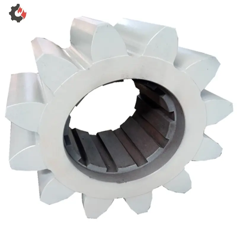 Manufacturer custom Sugar mill forging large module pinion gear OEM sugar factory Large crown tooth gear wheel