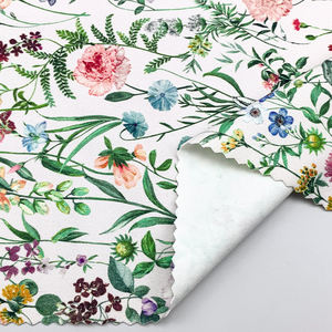 花柄デジタルプリント4方向ストレッチ通気性ニットポリアミドエラスタン水着生地カスタムプリントMOQなしUPF50スポーツウェア - Product Image 2