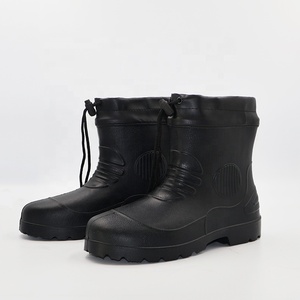 Bottes <span class=keywords><strong>de</strong></span> <span class=keywords><strong>pluie</strong></span> moussantes personnalisées pour la chasse tactique, la pêche, l'agriculture et la sécurité Bottes <span class=keywords><strong>de</strong></span> <span class=keywords><strong>pluie</strong></span> à la cheville en mousse EVA légères - Product Image 1