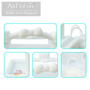 Château gonflable pour enfants AirMyFun, blanc, pour mariage, pour la maison et la <span class=keywords><strong>location</strong></span> commerciale - Product Image 5