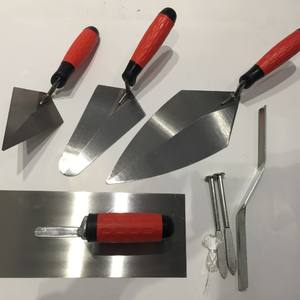 أداة بناء، أدوات أسمنتية بمقبض مطاطي وشفرة مدببة، مالج للبناء يستخدم في أعمال البناء - Product Image 3