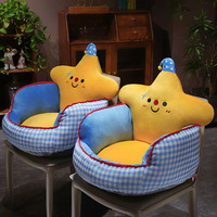 Chaise Étoile en Peluche Mignonne pour Enfant, Vente en Gros Directe Usine, avec Chapeau Pompon Brodé, Personnalisation OEM pour Cadeau