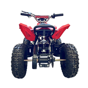 <span class=keywords><strong>Quad</strong></span> de poche 49cc pour enfants, véhicule tout-terrain léger, construction robuste en ABS, capacité de charge jusqu'à 80 kg, rotation complète à 360° - Product Image 4
