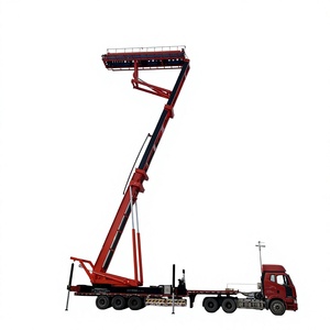 Plataforma de Trabajo Aérea Hidráulica Montada en Camión Eléctrico con Motor para Instalación de Techos en Altura y Mantenimiento de Edificios - Product Image 1