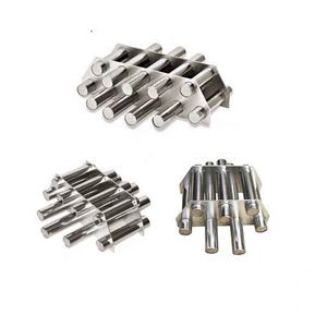 ISO certificado fábrica personalizada 13 barras extrusora imán tolva hierro escoria filtro rejilla magnética - Product Image 5