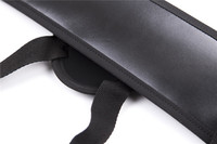 Ceinture en cuir artificiel pour lesbiennes avec harnais creux et godemiché intégré