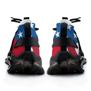 Personnalisé américain mexicain <span class=keywords><strong>aigle</strong></span> drapeau femmes coussin d'air <span class=keywords><strong>chaussures</strong></span> de course respirant hommes Tennis formation <span class=keywords><strong>chaussures</strong></span> anti-dérapant baskets - Product Image 3