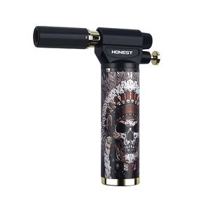 JOFI High Flame Torch Gun Portable Outdoor Welding Lighter With Windproof Function Tribal Design - Product Image 1