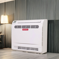 Inverter DC 18000BTU EU 5,6 kW, pompa panas sumber udara sistem terpisah, pendingin udara penggunaan ruang bertenaga AC R32, pemanas pendingin suhu rendah