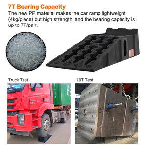 Tablero de escape <span class=keywords><strong>para</strong></span> vehículos todoterreno, tablero antihundimiento, tablero de rescate de barro y nieve de emergencia, rampa de mantenimiento de coche QP3353 - Product Image 4