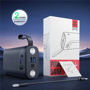 เครื่องชาร์จแบบพกพา PD 20W พร้อมไฟฉายแบตเตอรี่สำรองขนาด30000mAh พร้อมระบบชาร์จเร็ว22.5<span class=keywords><strong>ว</strong></span>ัตต์สำหรับ iPhone iPad Mini และอื่นๆ - Product Image 6