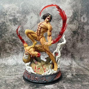 <span class=keywords><strong>Shingeki</strong></span> <span class=keywords><strong>No</strong></span> <span class=keywords><strong>Kyojin</strong></span> Eren Jaeger figura modelo muñeca de juguete dibujos animados Anime PVC figura estatuas - Product Image 2