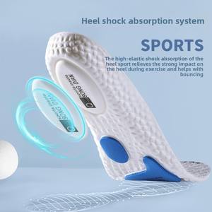 Semelles de confort sportif très élastiques absorbant les chocs absorbant la sueur résistant aux odeurs Popcorn Eva Semelles de chaussures Zoom Magic Tool - Product Image 4