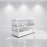 Présentoir chauffant Bain Marie Grand réservoir d'eau pour hôtel et restaurant Conservation de la chaleur et rétention d'humidité