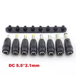 USB DC 5V עד 9V 12V כבל חשמל 5.5x2.1mm עם מתאם ממיר 8DC עבור נתב מצלמת אינטרנט, צעצוע, מקליט, סורק, DVR,