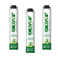 Mousse de PU méga à rendement extra long Volumes significatifs Mastic de mousse de polyuréthane Pistolet à auto-expansion Type de paille pour conduits de câbles