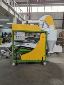 Système <span class=keywords><strong>de</strong></span> <span class=keywords><strong>nettoyage</strong></span> <span class=keywords><strong>de</strong></span> graines manuel et automatique multifonctionnel avec collecteur <span class=keywords><strong>de</strong></span> poussière et convoyeur, haute productivité, moteur 3KW pour riz, blé, haricots - Product Image 1