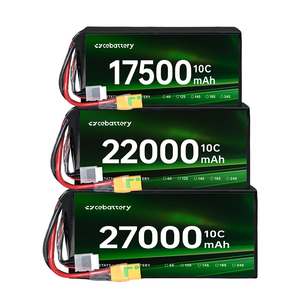 Аккумулятор CEbattery для FPV-дронов 6S 12S 14S 12000мАч 22000мАч 17500мАч 22.2В, литий-полимерный, высокомощный, с быстрой зарядкой, аксессуары для дронов - Product Image 1