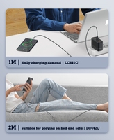 LDNIO LC442C-C15 kabel Data Usb pengisi daya, TYPE-C Data ke TYPE-C Harga Murah kabel Data pengisian cepat PD