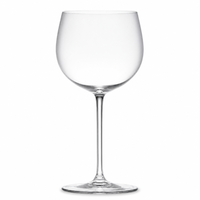Gobelet à vin vintage en verre sans plomb à long pied