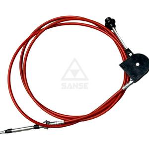 Cable de Acelerador <span class=keywords><strong>Manual</strong></span> de 4 Metros para Excavadoras Caterpillar, Hitachi, <span class=keywords><strong>Doosan</strong></span> y Hyundai, Modificado para Cargadoras - Product Image 4