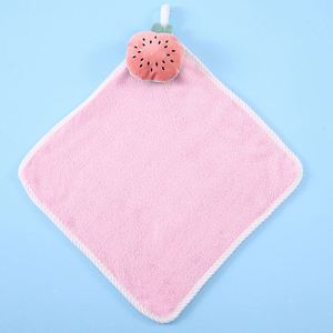 Serviette de toilette carrée en microfibre à motif de dessin animé, séchage rapide, absorbante, tissée, pour bébés, enfants, usage domestique et maternelle - Product Image 3