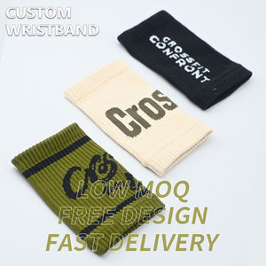 Wristbands ספורט מותאמים אישית, עשוי בד מגבת כותנה, עם תכונות סופג זיעה חזקה מאוד ועבודה רקמה. - Product Image 6