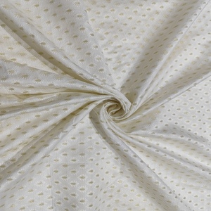 Premium Woven Poly Raw <b>Silk</b> <b>Fabric</b> Breathable Lightweight Abstract Geometric Pattern Smooth Rich Texture Material Home Textile - Product Image 1