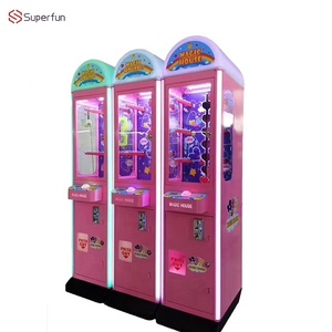 Bán Chạy Giải Thưởng Ngôi Nhà Arcade Ma Thuật Chạy Bằng Tiền Xu Đồ Chơi Nhồi Bông Bán Hàng Tự Động Máy Chơi Game Bán Chạy - Product Image 1