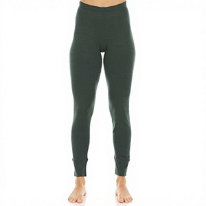High Waist Breathable Knitted Thin Velour Solid Vintage Style Full Length Pants <b>Leggings</b> for <b>Summer</b> - Product Image 2