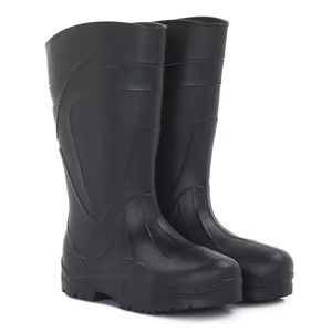 Léger Eva Hiver Neige Chaud Botas De Goma Lluvia Para La Nieve Hommes S Mousse De Travail Semelle En Caoutchouc Gumboots Bottes De Pluie - Product Image 2