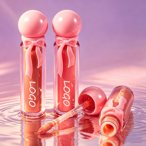 Brillo Labial Nude con Vitamina E y Tapa de Bola para <span class=keywords><strong>Chicas</strong></span>, Holográfico, Larga Duración, Efecto Espejo, No Reseca los Labios - Product Image 1