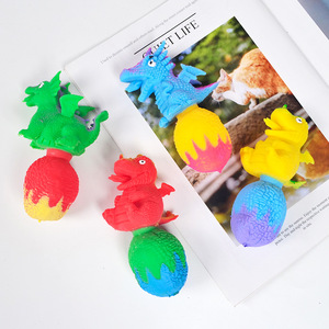 Jincan - Juguete de Huevo de Dinosaurio Reversible de TPR, Juguete Antiestrés, Multicolor, Unisex, para Niñas - Product Image 4