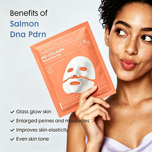 Masque facial en gel de collagène pour peaux sèches OEM ODM, à l'hyaluronate de sodium, hydratant et illuminateur. - Product Image 2