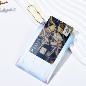 Porta Tarjetas de PVC de Alta Calidad con Logotipo Personalizado, Estilo Japonés, Tendencia de Moda, con Llavero - Product Image 4