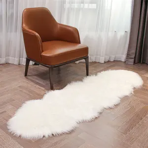 High Class Quality Super Soft Faux Fur Sheepskin Rug Long Pile Fur Rug Fluffy Fur Carpet Rug For Living Room