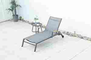 <span class=keywords><strong>Tumbona</strong></span> moderna de malla de aluminio de primera calidad <span class=keywords><strong>para</strong></span> uso en exteriores Durable de grado hotelero <span class=keywords><strong>para</strong></span> terrazas de piscina frente a la playa Villas de lujo - Product Image 2