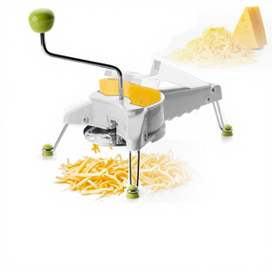 Rallador de Queso Rotatorio <span class=keywords><strong>IBILI</strong></span> Mouli 3 en 1, Manual, Apto para Lavavajillas |   Hecho en China |   Cortador de Verduras <span class=keywords><strong>Mandolina</strong></span>, Picador de Queso Parmesano - Product Image 1