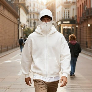 Caldo-vendita autunno inverno doppia <span class=keywords><strong>felpa</strong></span> <span class=keywords><strong>con</strong></span> <span class=keywords><strong>cappuccio</strong></span> per <span class=keywords><strong>uomo</strong></span> <span class=keywords><strong>e</strong></span> donna giacca <span class=keywords><strong>con</strong></span> <span class=keywords><strong>cerniera</strong></span> <span class=keywords><strong>con</strong></span> Design foderato per le stagioni autunnali primaverili - Product Image 3