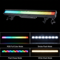 Barre de lumière stroboscopique LED RGBW 600W, étanche IP66, 672 RGB + 112 CW, DMX512, Wash Blinder, pour concerts en plein air, festivals, DJ, scène