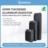 Radiateur en aluminium AD360 pour machine-outil de découpe laser industrielle CNC, solution de refroidissement haute performance pour l'automatisation, fabricant