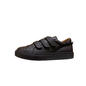 Zapatillas Blancas Casuales de Cuero Genuino para <span class=keywords><strong>Hombre</strong></span>, Marca Europea de Moda, Primavera-Otoño 2024, Cierre de <span class=keywords><strong>Velcro</strong></span>, Estilo Moderno - Product Image 5
