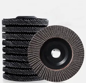 T27 Alumina Flap Disk 120#grit Flap Disk 4inches Polishing Flap Disk Emery Grinding Wheel