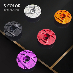 SRUOEC Capuchon de potence universel pour vélo, en alliage d'aluminium, revêtement poudré, détachable pour VTT et vélo de route sur guidon et arrière - Product Image 2